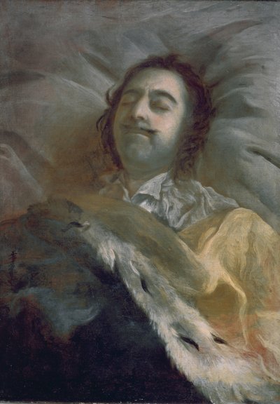 Peter I the Great on his Deathbed by Ivan Nikitich Nikitin